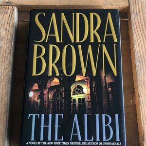 Hardback Sandra Brown Novel The Alibi